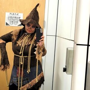 California Costumes Scarecrow XL All pieces included hat,  tunic,  scythe, belt